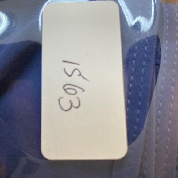 Womens Patagonia Fleetwith Skort Blue M Polyester Spandex Faux wrap front Flaw - Picture 11 of 11